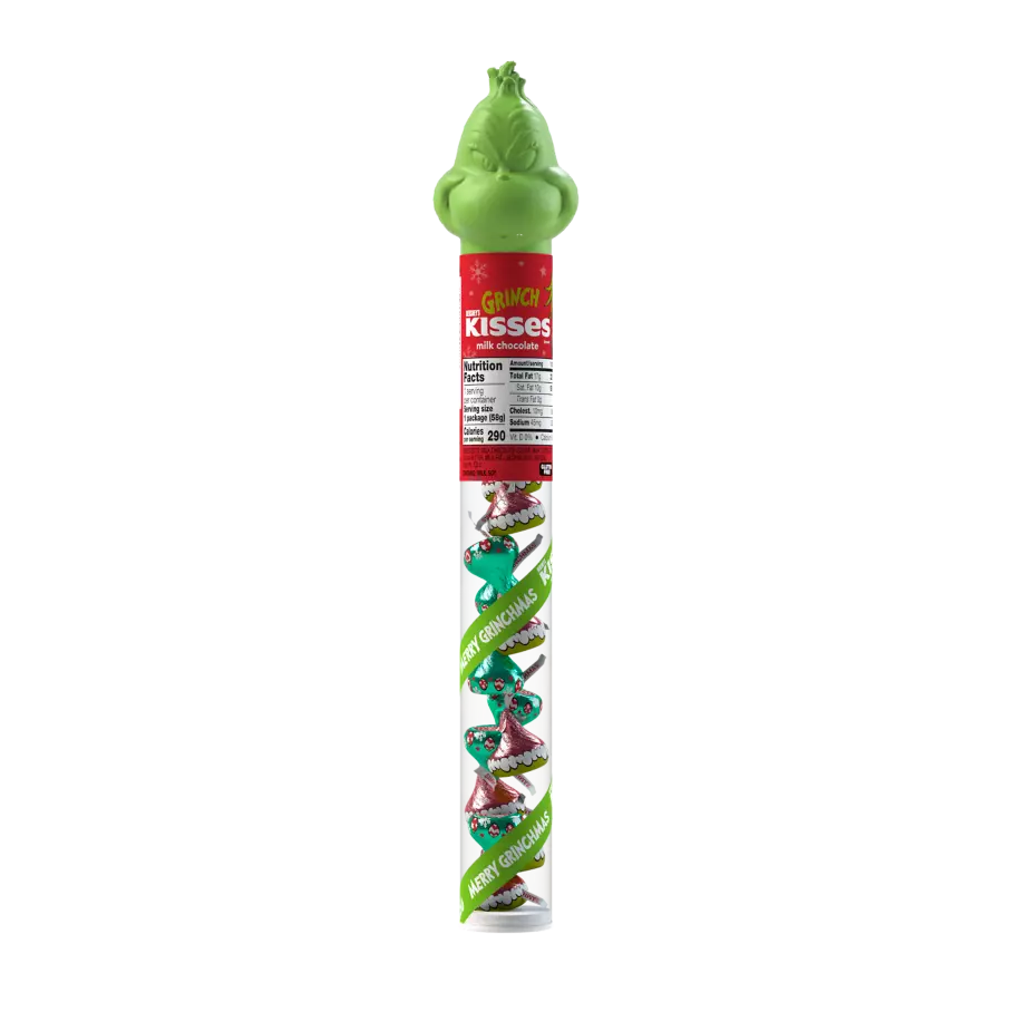 Grinch Kisses Filled Candy Cane - 58g