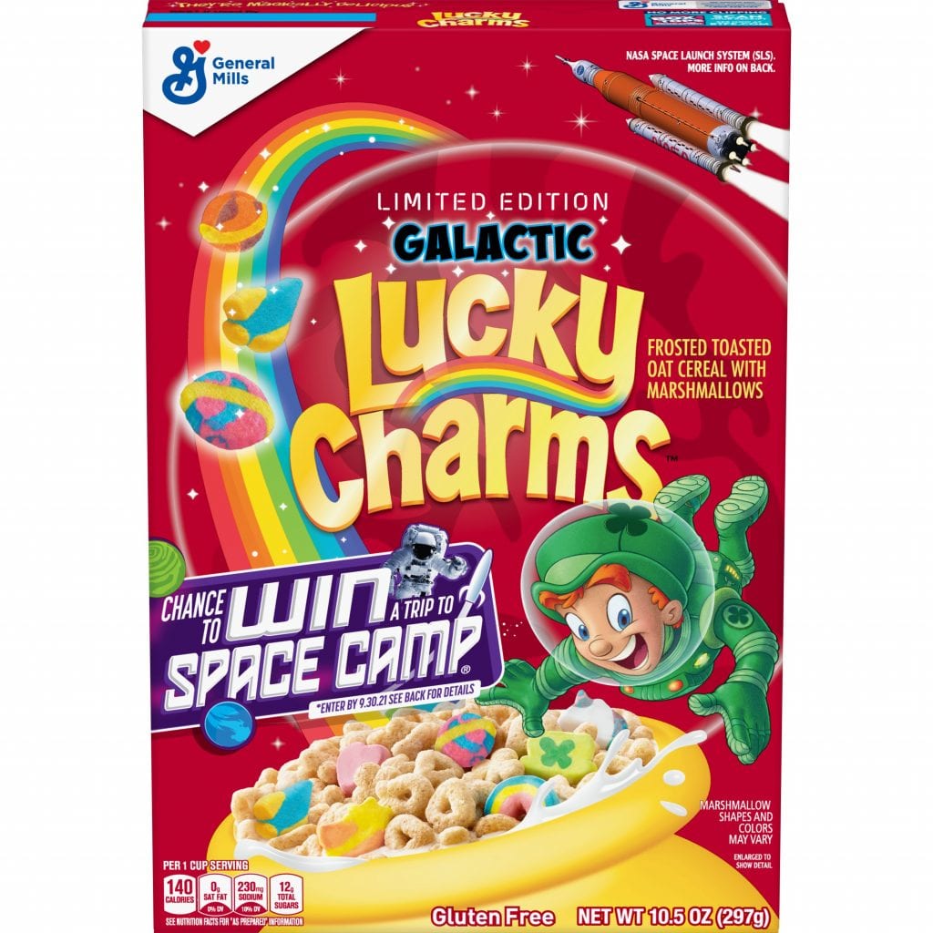 *LIMITED EDITION* Lucky Charms Galactic Cereal - 10.5oz (297g)