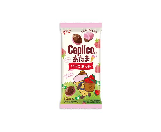 Glico Caplico No Atama Hart-Gata - Strawberry Flavour (30g)