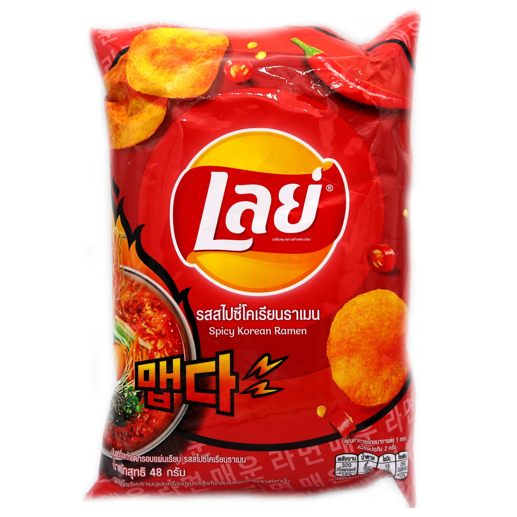 *RARE* Lay's Spicy Korean Ramen Potato Chips - 48g