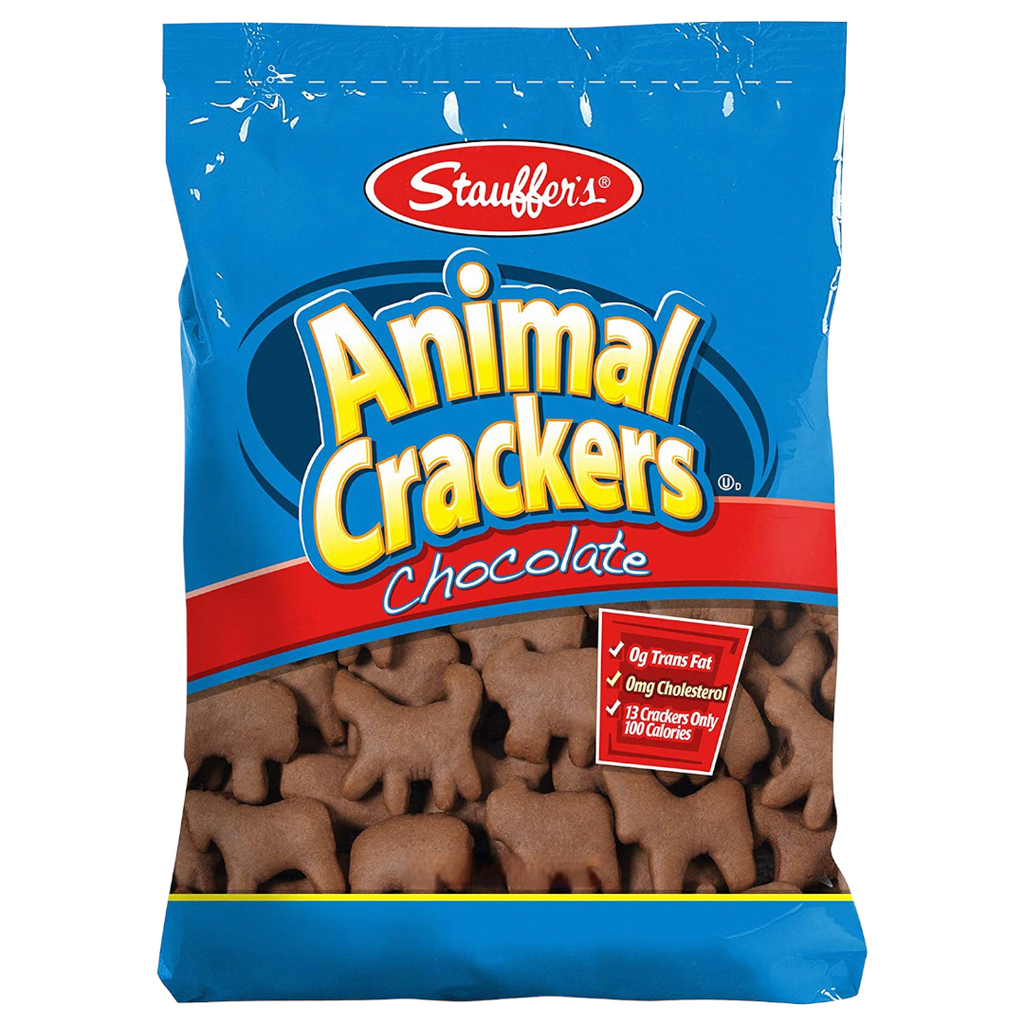Stauffer's Animal Crackers Chocolate Flavour PARTY BAG - 8oz (227g)
