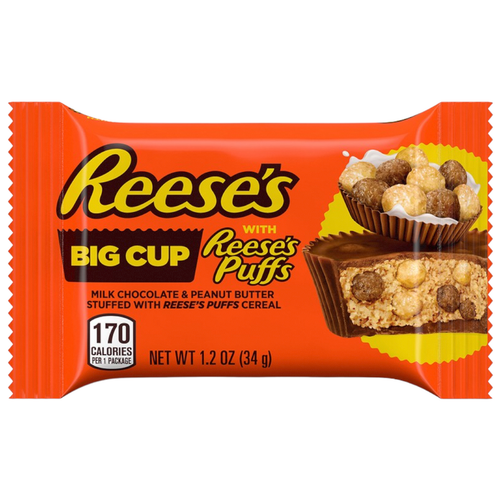 Reese's Big Cup Stuffed with Reese's Puffs - 1.2oz (34g)