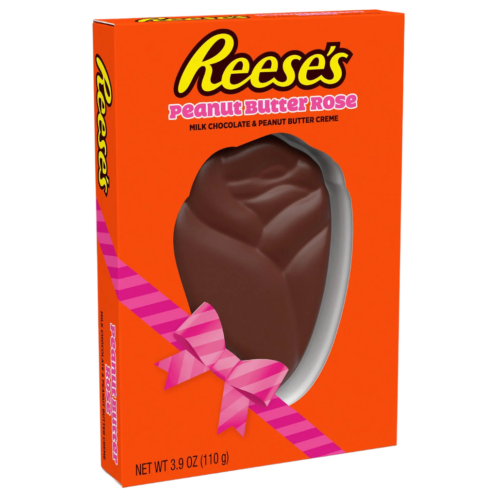 Reese's Milk Chocolate Peanut Butter Creme Rose (Valentine's Limited Edition) - 3.9oz (110g)