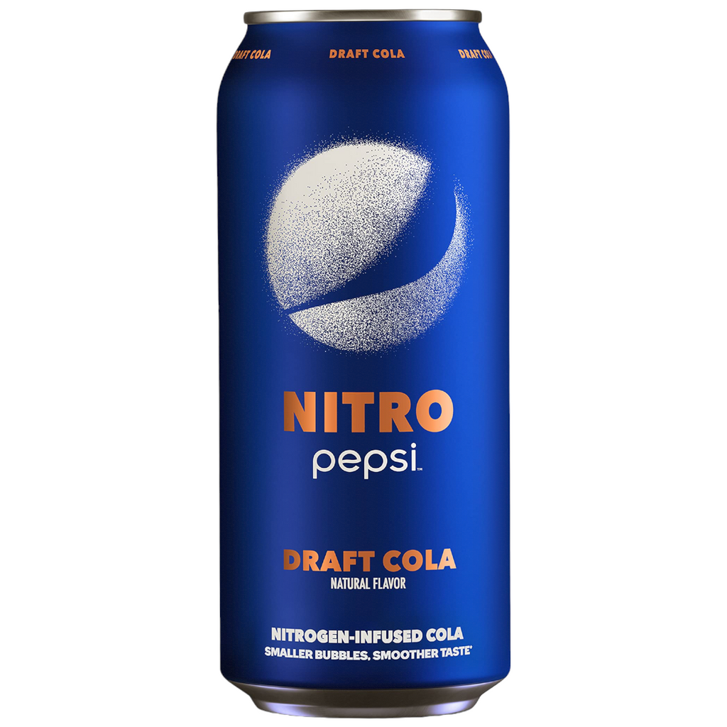 Nitro Pepsi Nitrogen-Infused Draft Cola - 13.65fl.oz (404ml) BB 29 JAN 23