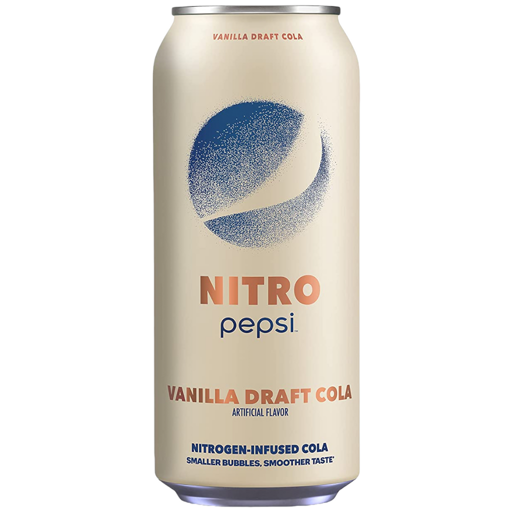 Nitro Pepsi Nitrogen-Infused Vanilla Draft Cola - 13.65fl.oz (404ml)