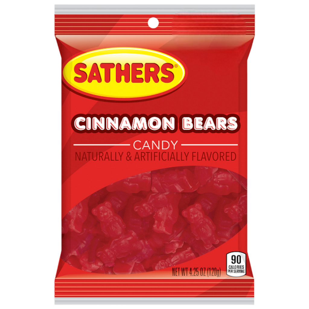 Sathers Cinnamon Bears - 4.25oz (120g)