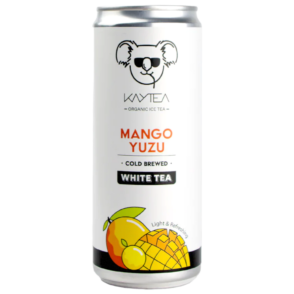 KAYTEA Cold Brewed White Tea Mango Yuzu Flavour - 330ml