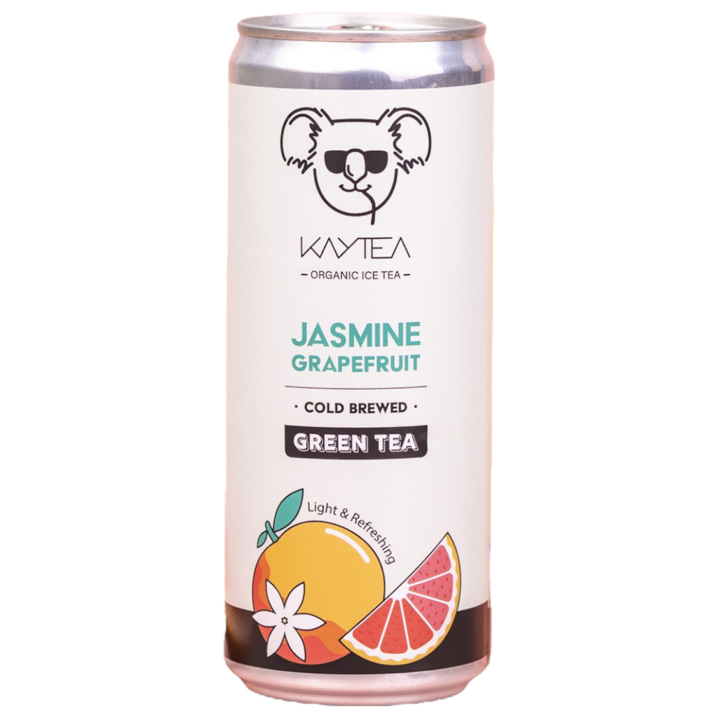 KAYTEA Cold Brewed Green Tea Jasmine Grapefruit Flavour - 330ml