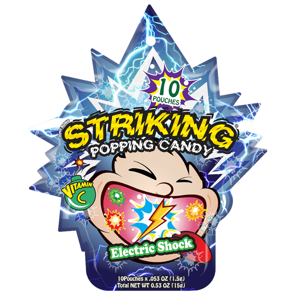 Striking Popping Candy ELECTRIC SHOCK Flavour - 15g