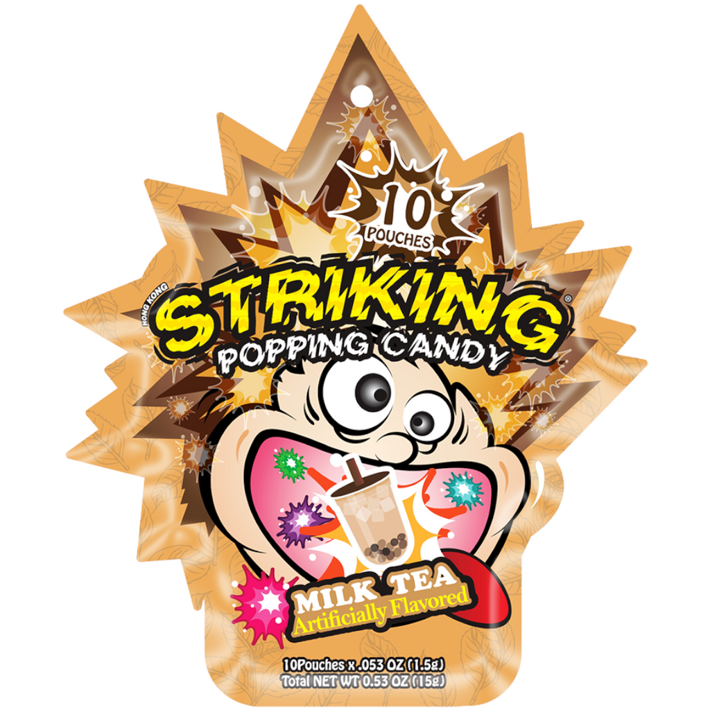 Striking Popping Candy Bubble Milk Tea Flavour - 15g