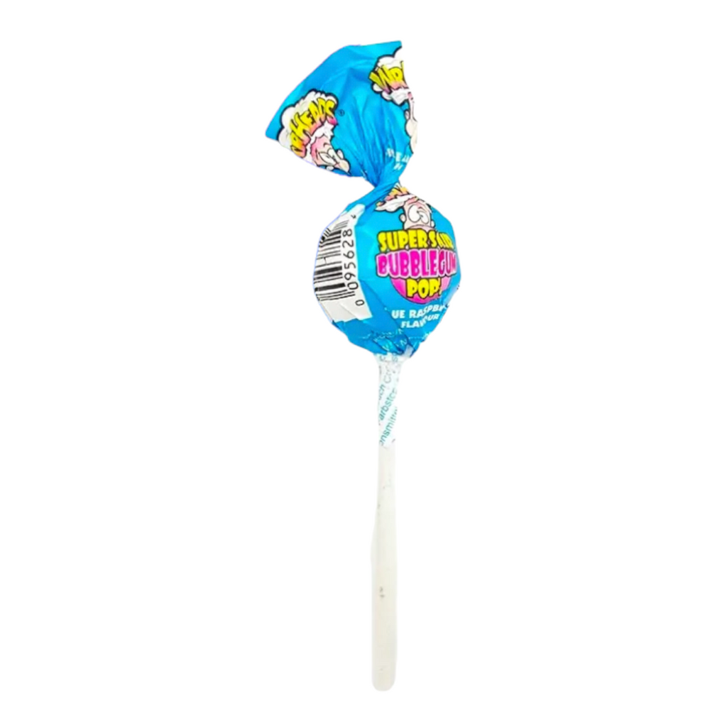 Warheads Super Sour Blue Raspberry Tongue Painter Lollipop - 19g