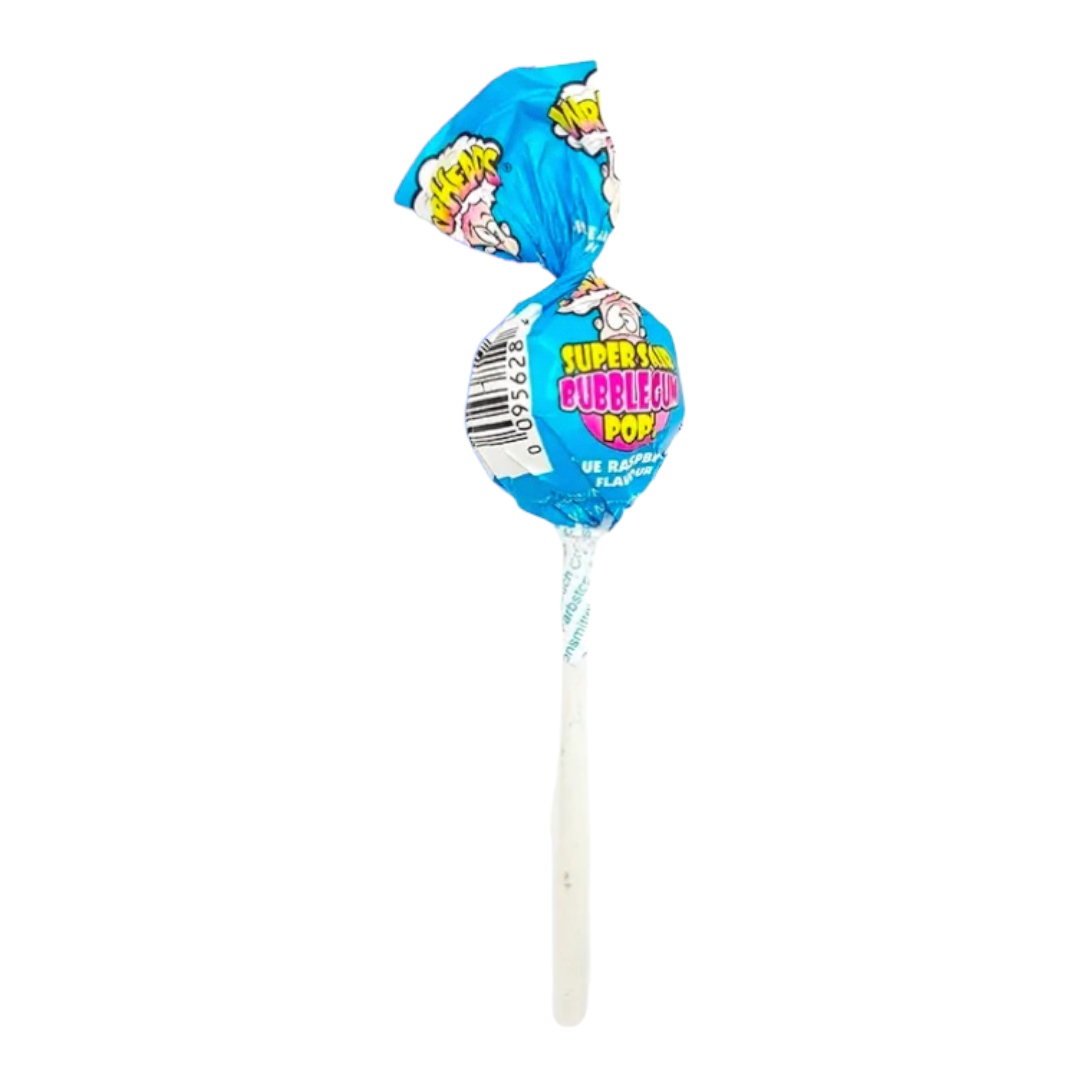 Warheads Super Sour Blue Raspberry Tongue Painter Lollipop - 19g ...