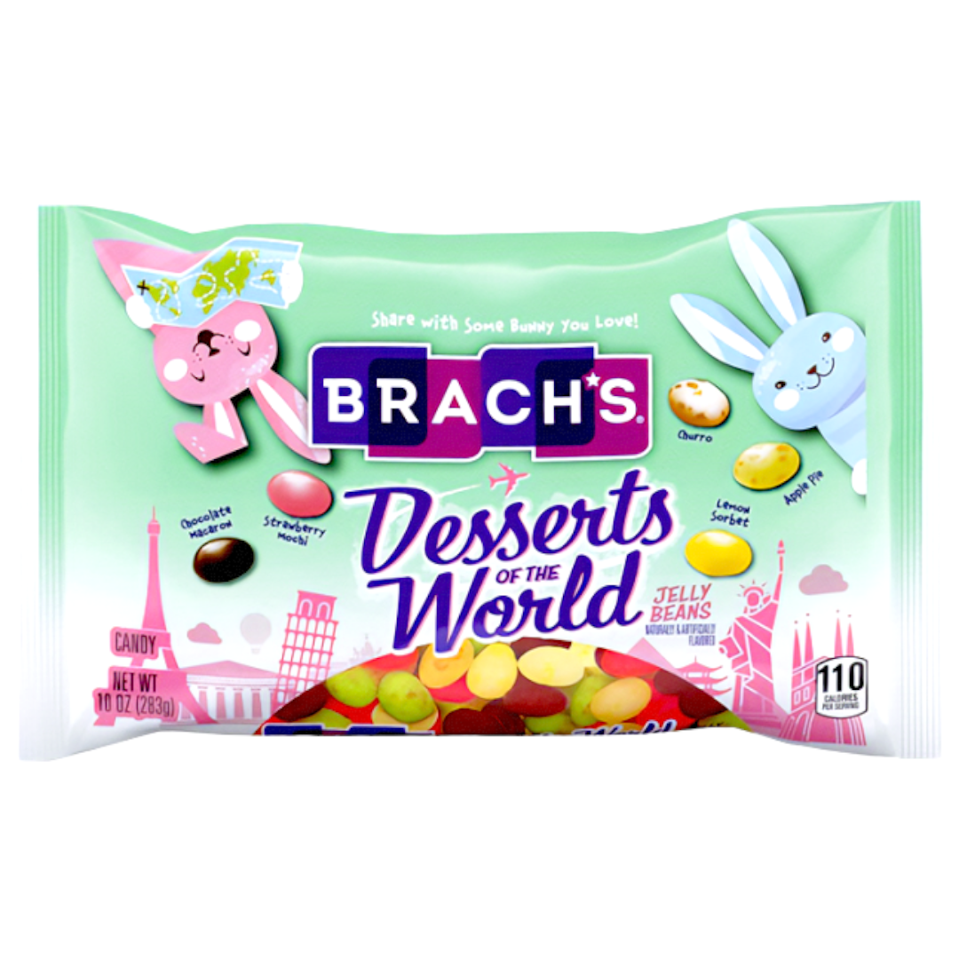 Brach's Desserts of the World Tiny Jelly Beans (Easter Limited Edition) - 10oz (283g)