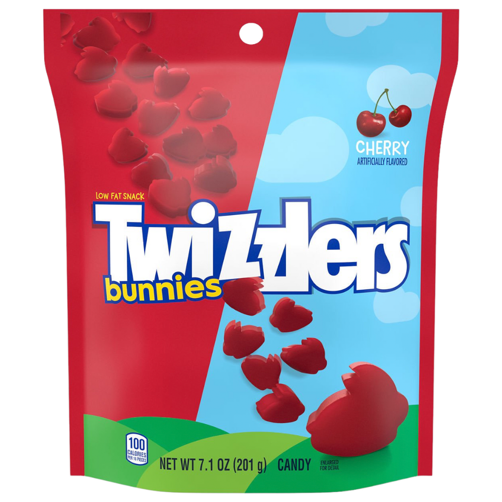 Twizzlers Cherry Bunnies (Easter Limited Edition) - 7.1oz (201g)