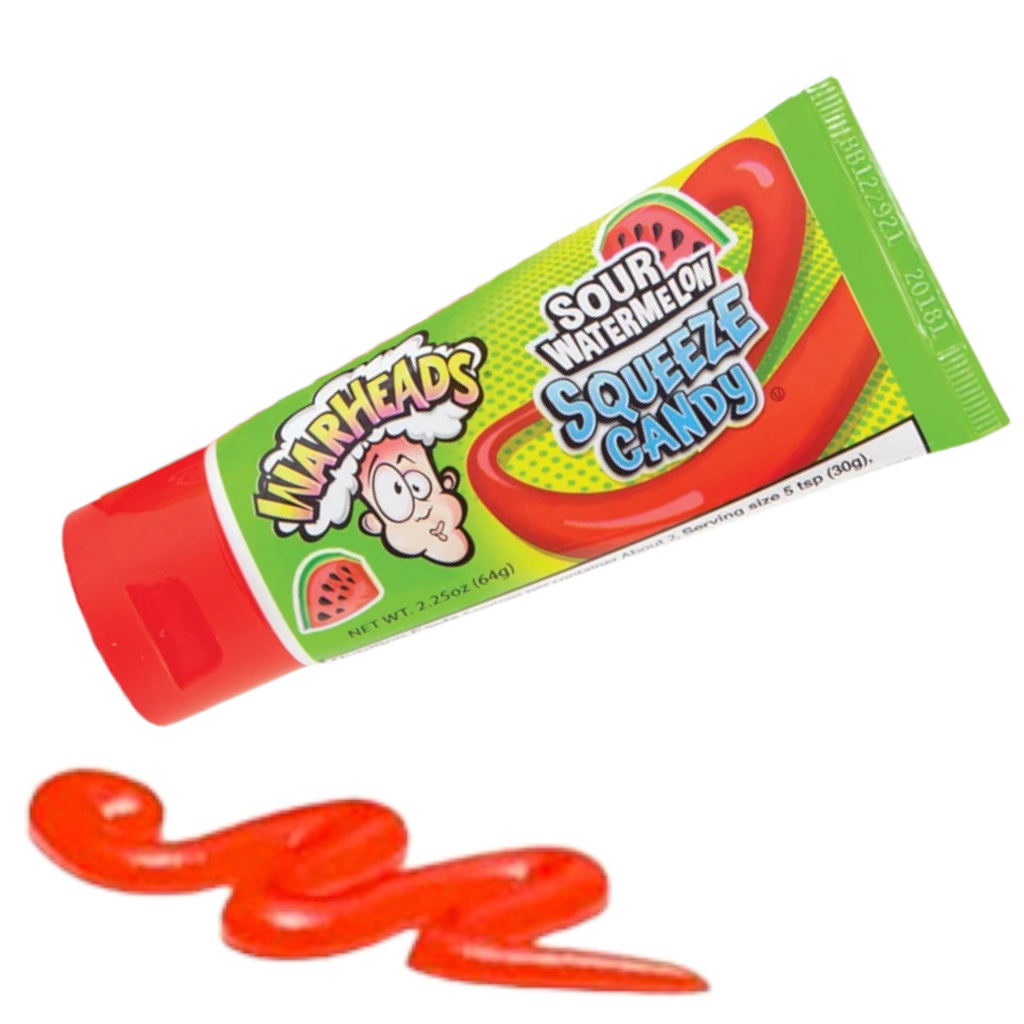 Warheads Sour Watermelon Squeeze Candy - 2.25oz (64g)