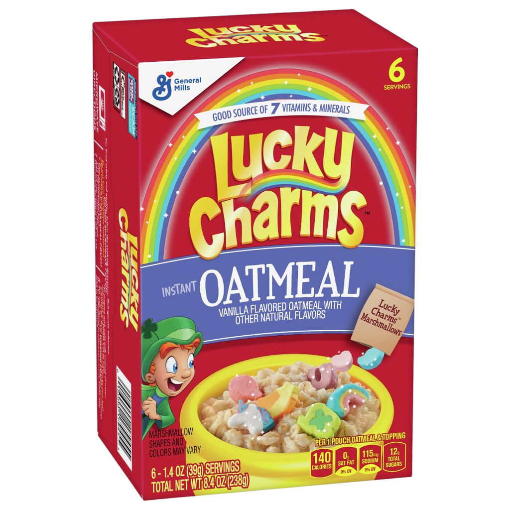 NEW Lucky Charms Instant Oatmeal - 8.4oz (238g)