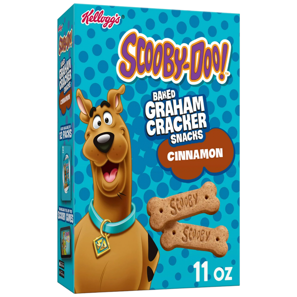 Kellogg's SCOOBY-DOO! Baked Cinnamon Graham Cracker Scooby Snacks - 11oz (311g)