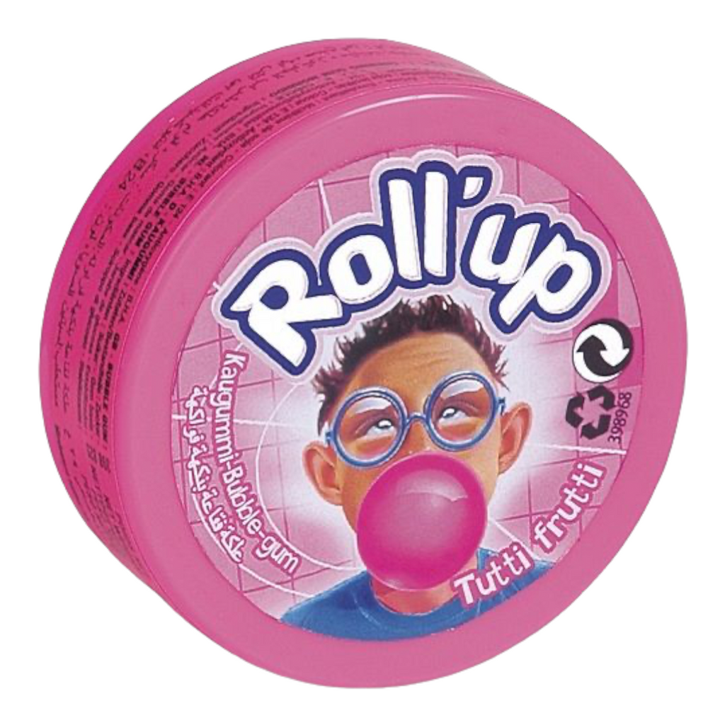 Lutti Roll Up Tutti Frutti Bubblegum - 29g