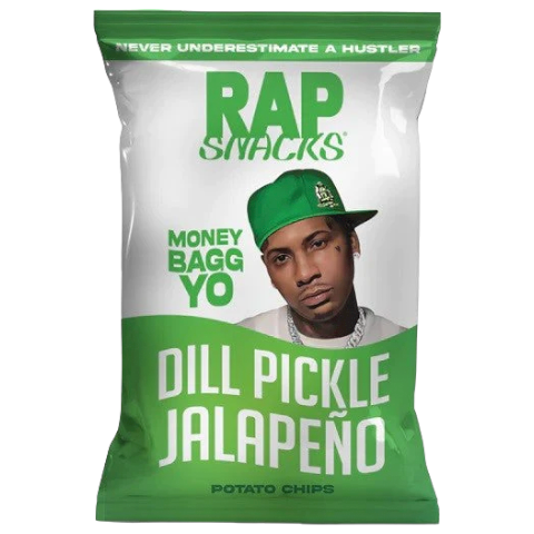 Rap Snacks Moneybagg Yo Dill Pickle Jalapeno - 71g