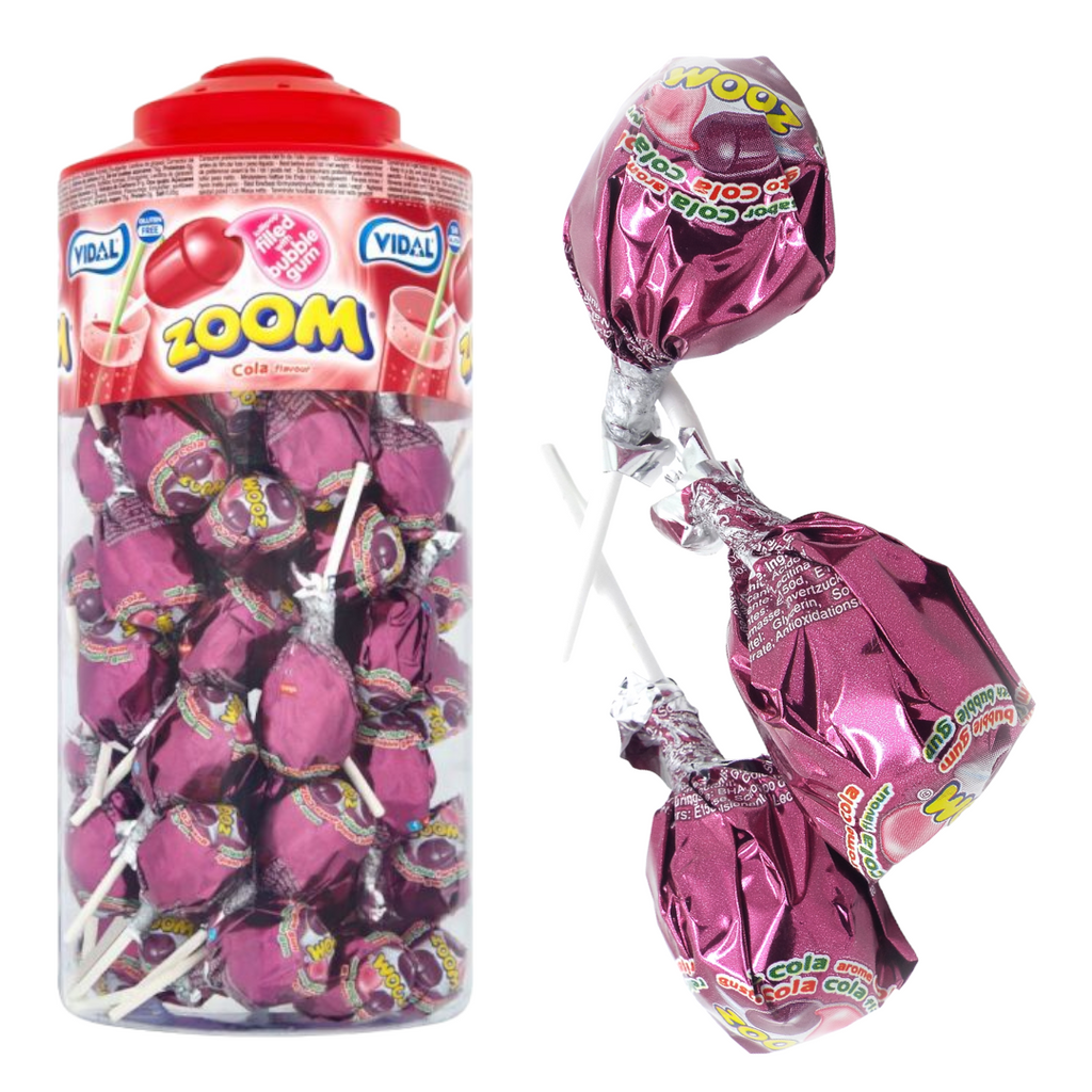 Vidal Mega Zoom Cola Lollipop - SINGLE