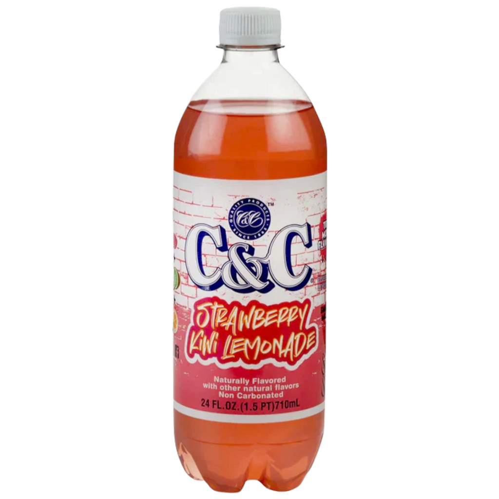 C&C Strawberry Kiwi Lemonade Bottle 710ml