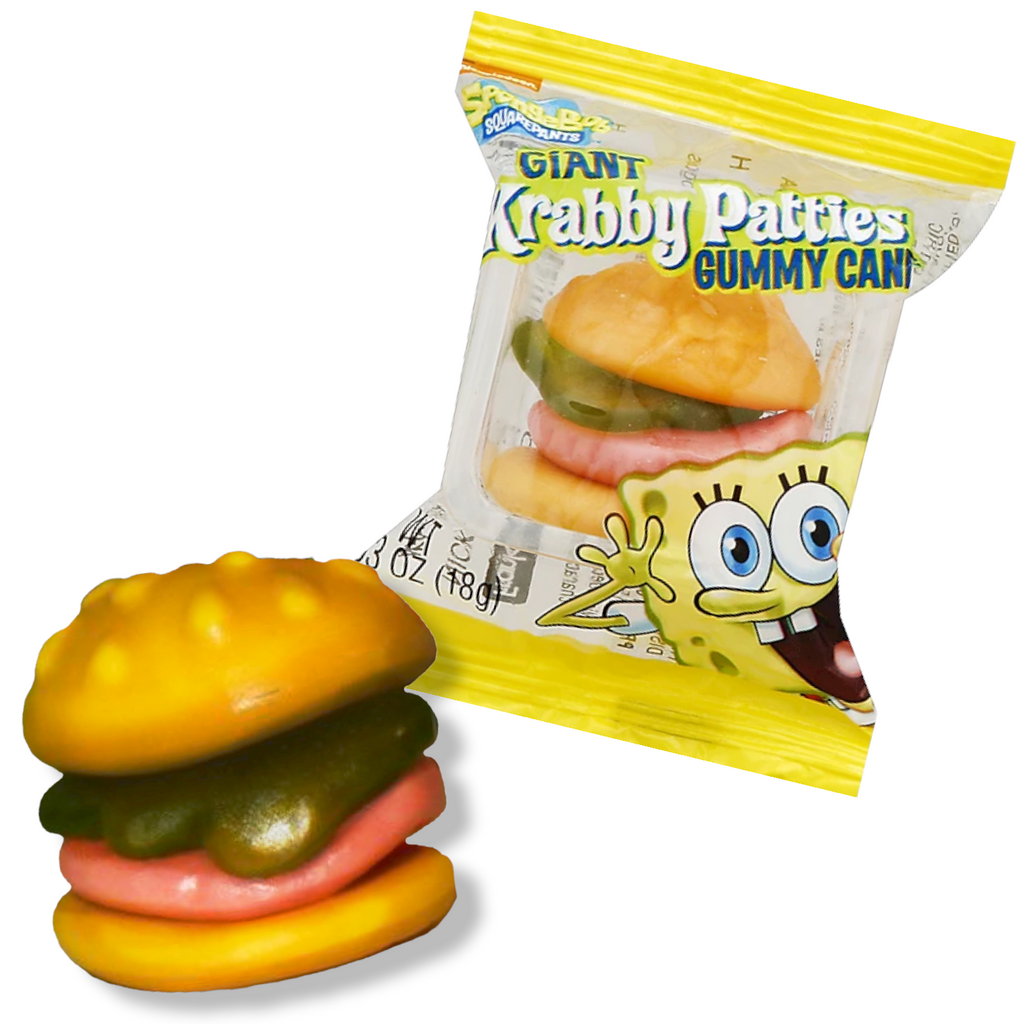 Giant Spongebob Squarepants Gummy Krabby Patty SINGLE - 0.63oz (18g)