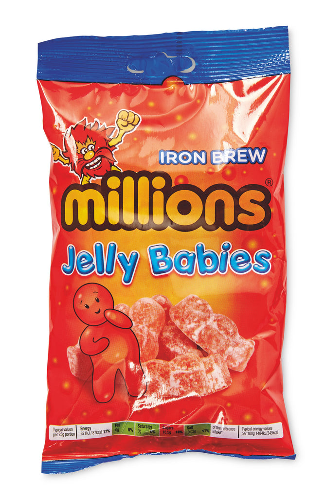 Millions Iron Brew Jelly Babies - 200g