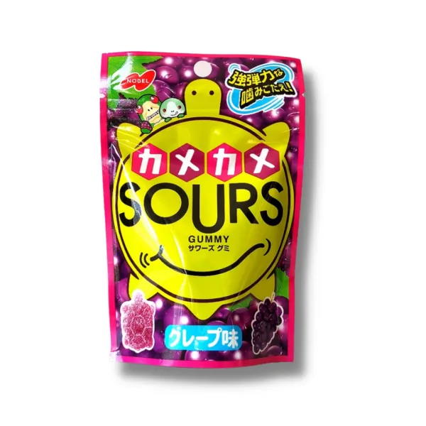 Kamekame Sours Grape Turtle Gummy Candy (45g)