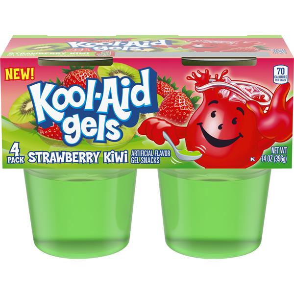 Kool Aid Gels Strawberry Kiwi - 396g