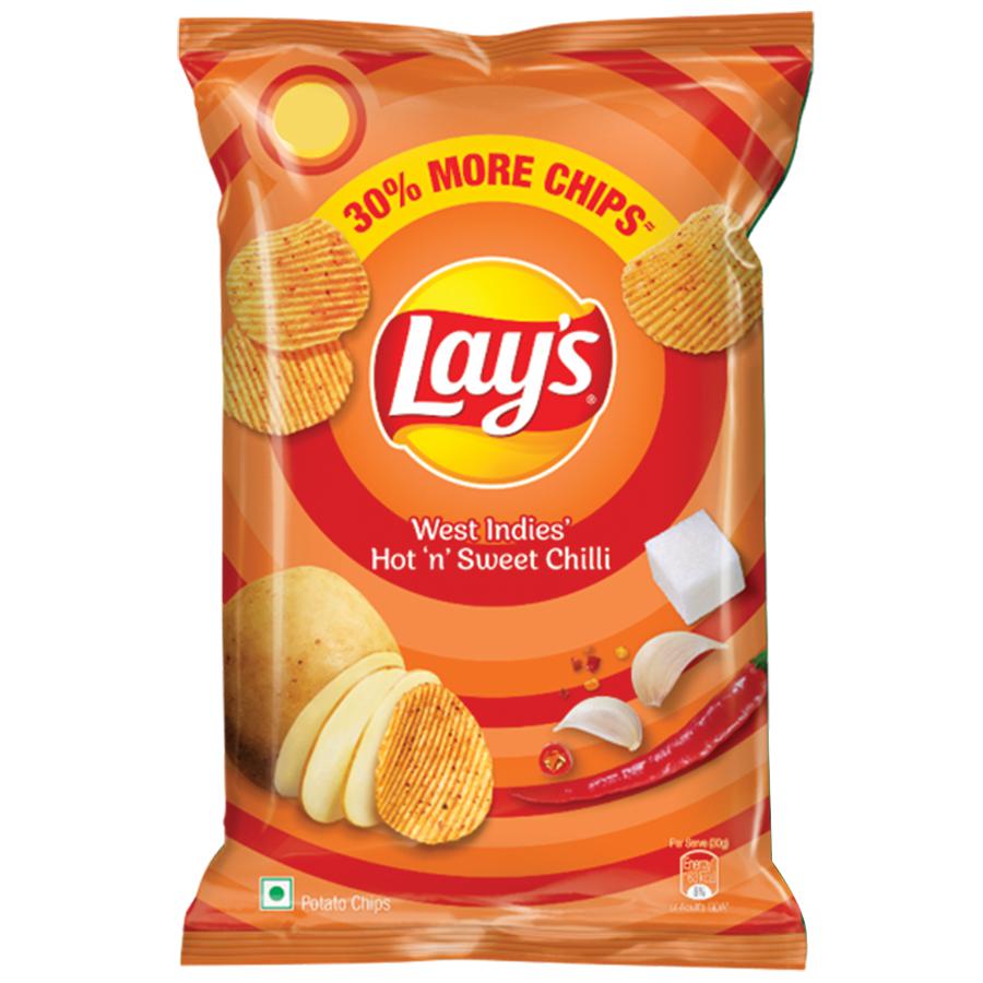 Lay's West Indies Hot ‘n’ Sweet Chilli (India) – 1.7oz (50g)