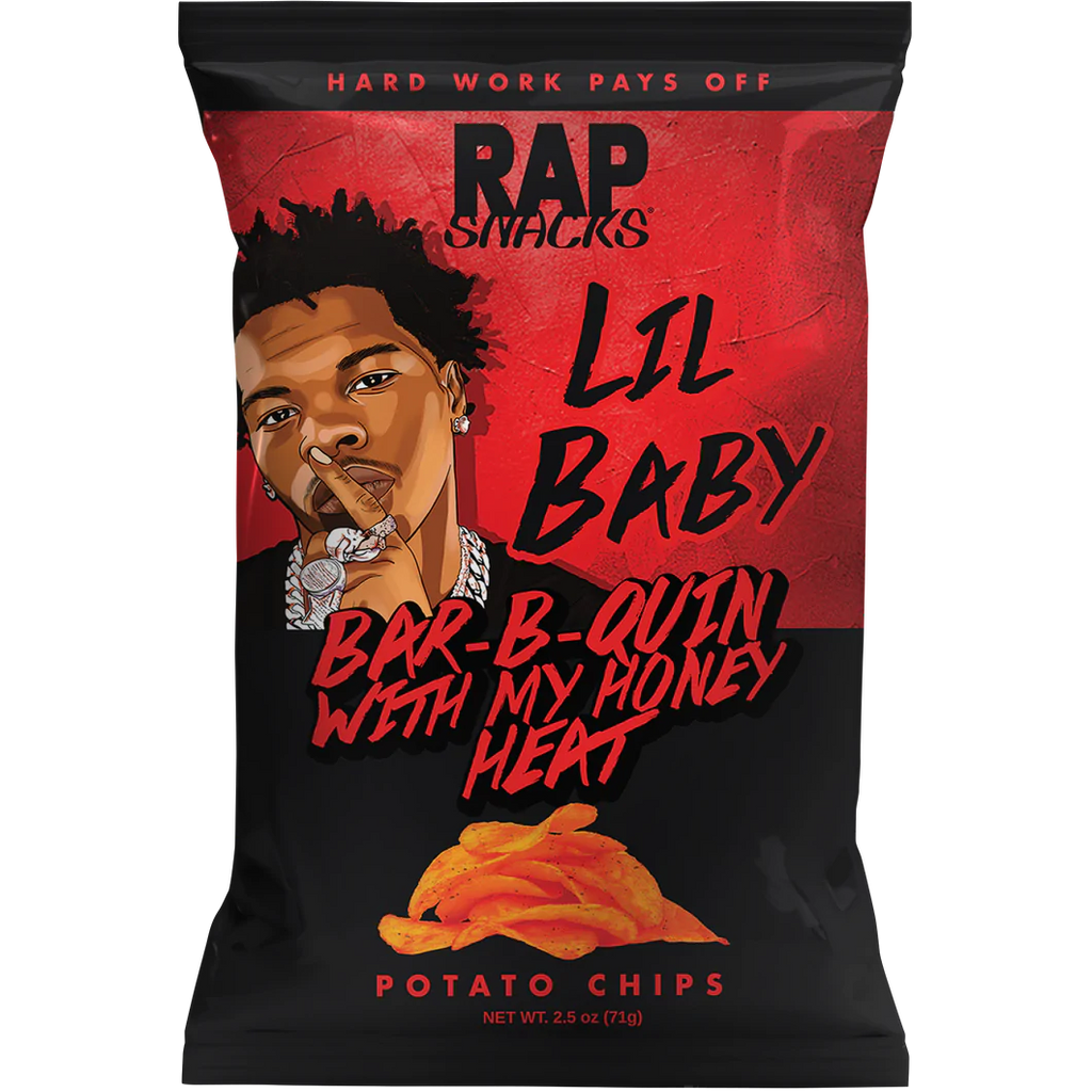 Rap Snacks Lil Baby 'Bar-B-Quin With My Honey Heat' - 71g