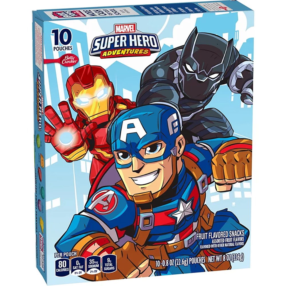 Marvel Super Hero Adventures Fruit Snacks - 226g (Best Before - 02/APR/23)