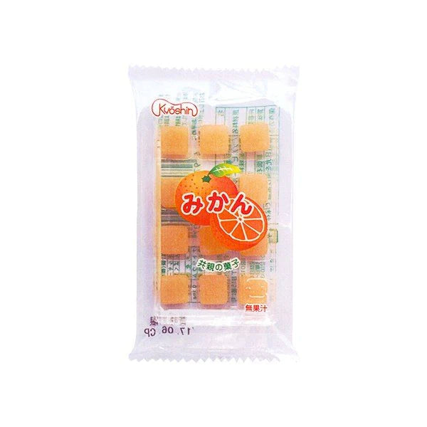 Kyoshin Mandarin Orange Mochi Candy - 15g
