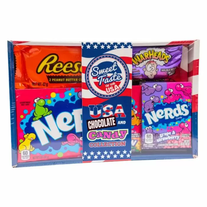 Taste Of The USA American Candy Hamper 244g