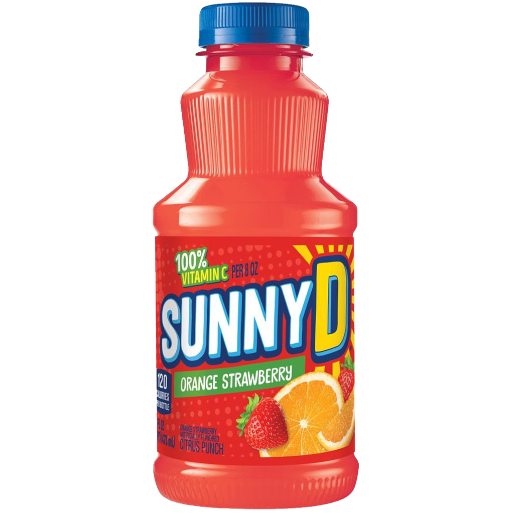 Sunny D Orange Strawberry - 16fl.oz (473ml)