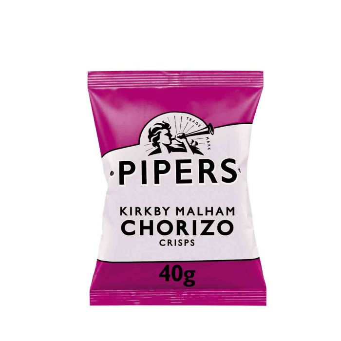 Pipers Kirkby Malham Chorizo Crisps - 40g