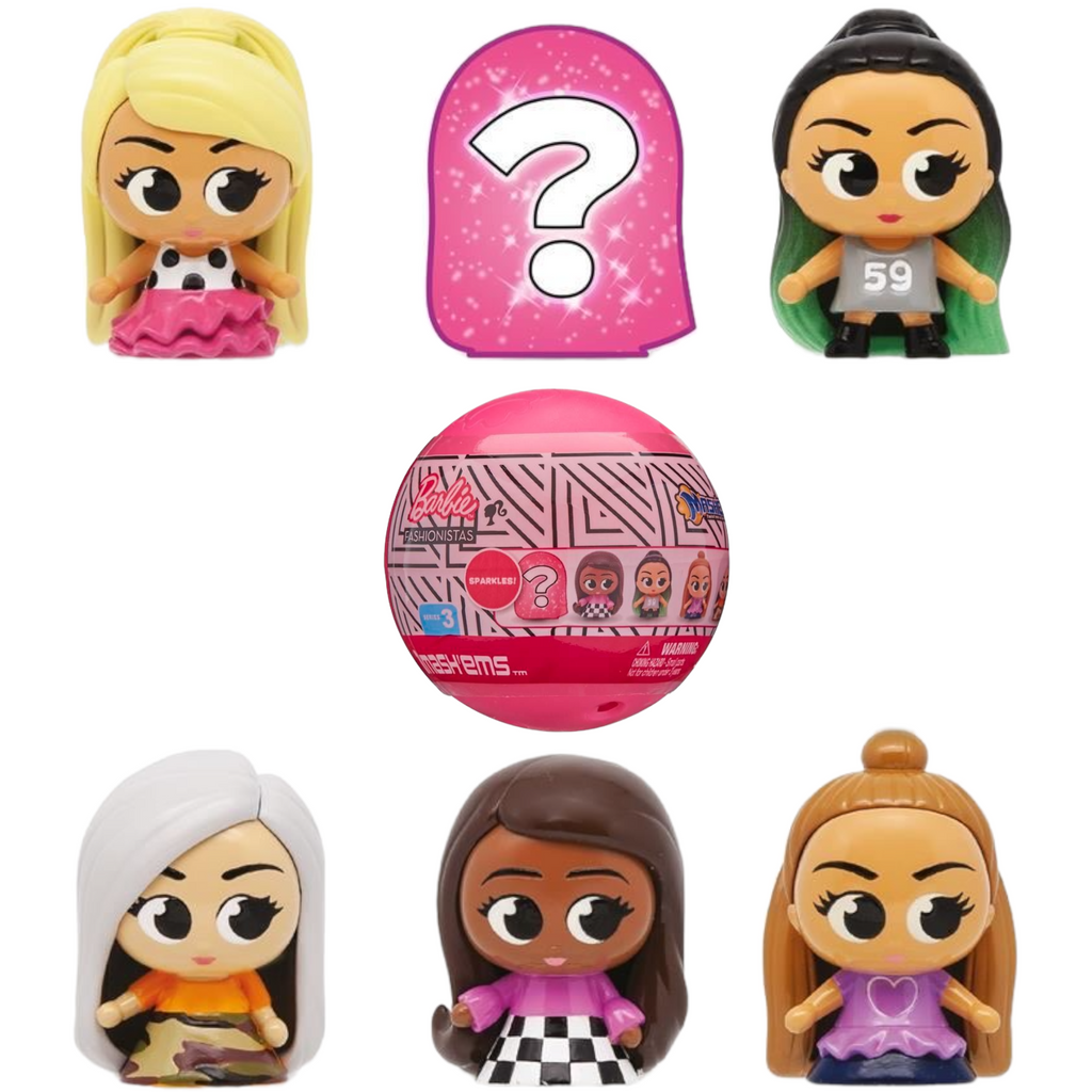 Barbie Mash'ems Squishy Surprise Characters - Series 3