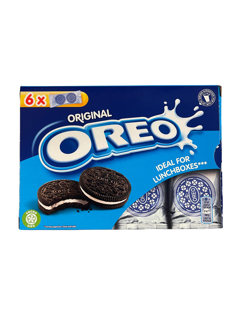 Oreo Original Vanilla Chocolate Sandwich Biscuit - 6 Individual Packs