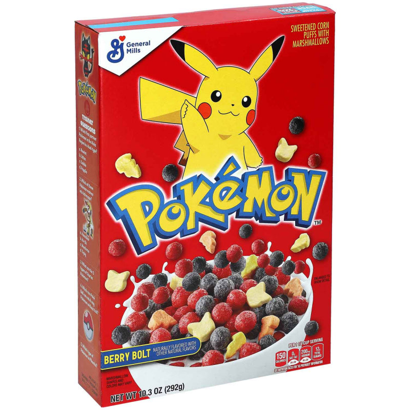 Pokemon Berry Bolt Cereal - 292g