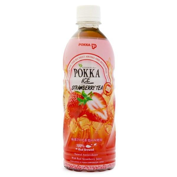 Pokka Ice Strawberry Tea - 500 ml