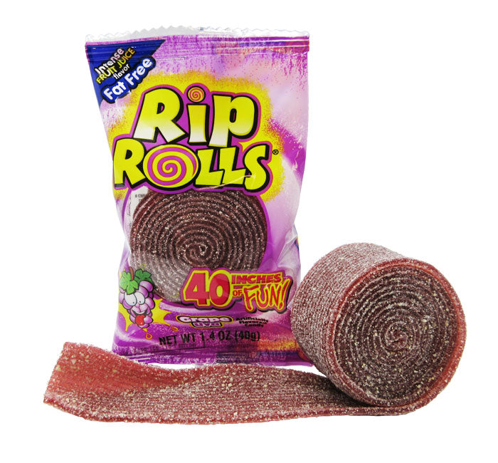 Rip Rolls Grape - 1.4oz (39g)