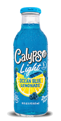 Calypso Light Ocean Blue Lemonade (473ml)