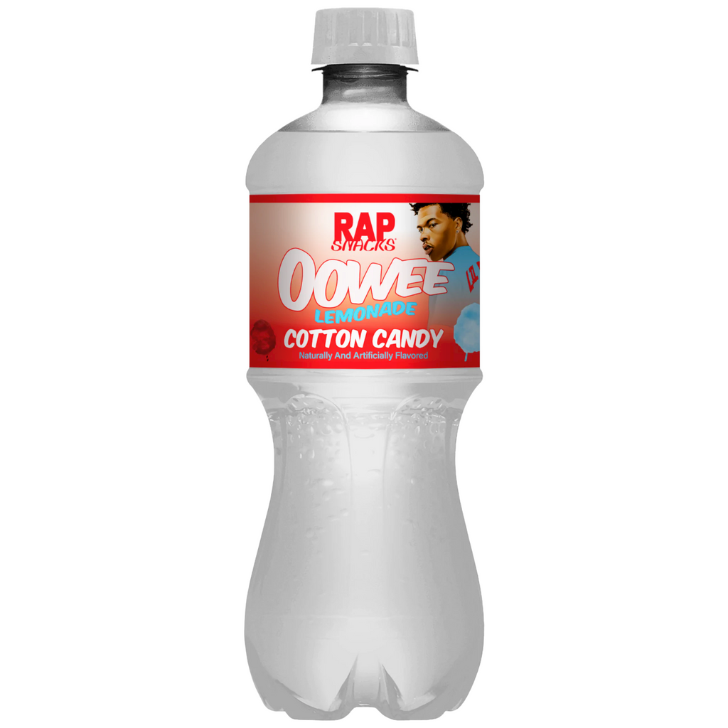 Rap Snacks Oowee Cotton Candy Lemonade Lil Baby - 591ml