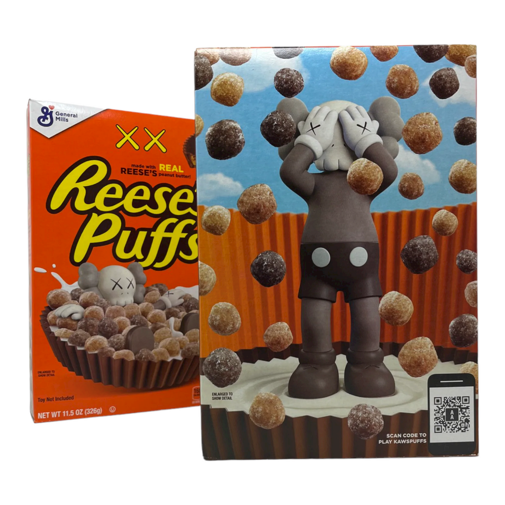 KAWS X REESE'S PUFFS LIMITED EDITION KAWS DESIGN CEREAL (326G)