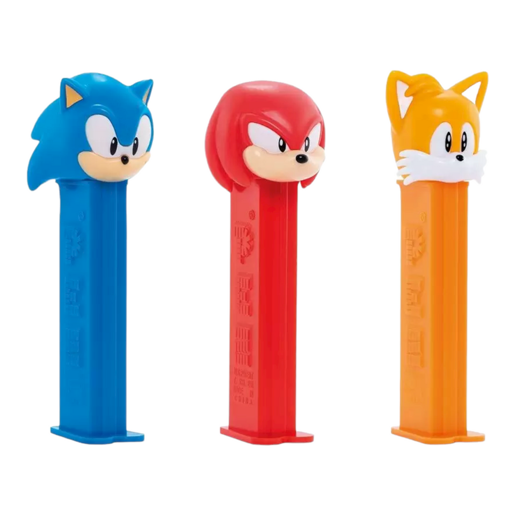 PEZ Sonic (Poly Pack) + 2 PEZ Tablet Packs - 0.58oz (16.4g)