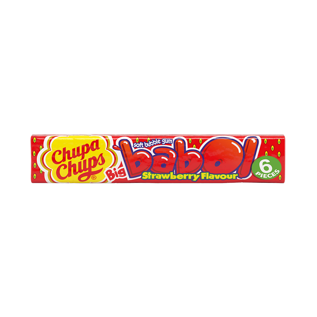 Chupa Chups Babol Strawberry Gum 27.6g