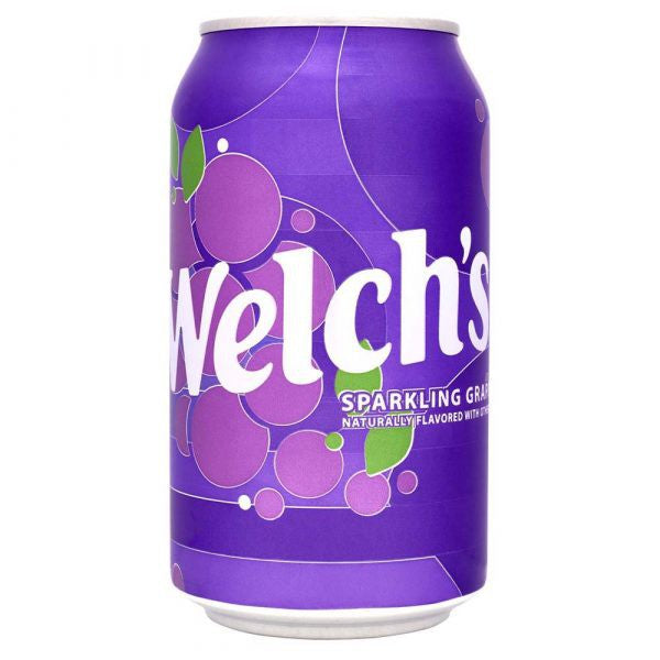 Welch’s Sparkling Grape Soda Can 355ml
