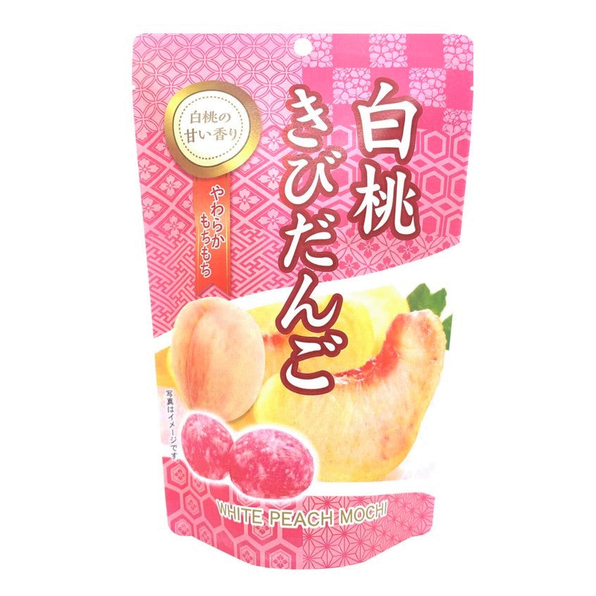 Seiki White Peach Kibi-Dango Mochi - 130g