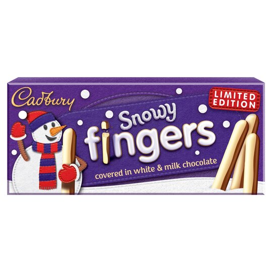 Cadbury Snowy Fingers - 4oz (115g)