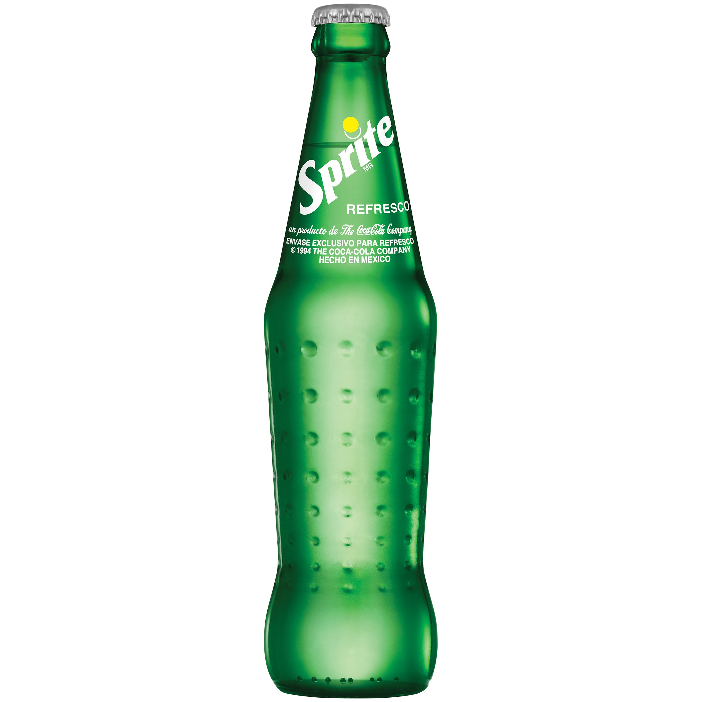 Mexican Sprite Retro Glass Bottle - 12fl.oz (355ml)